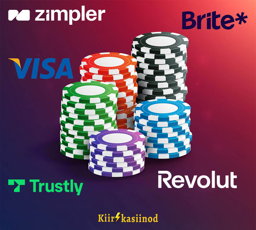 Makseviisid Eesti kasiinodes